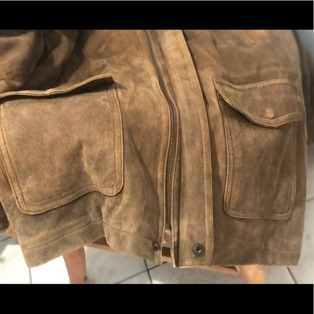 🎉HP🎉Men’s Wilson’s Leather Pelle Studio suede coat - Picture 13 of 16